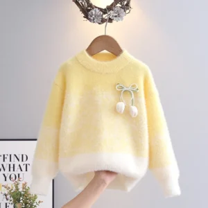 Girls Sweaters, Pullover Knit, Elegant
