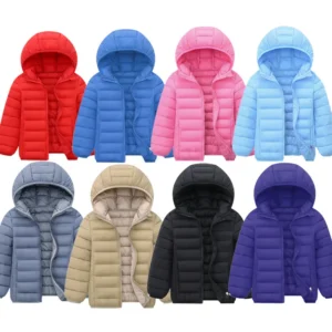 Kids Down Jackets For 3-12 Years