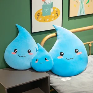 Water Drop Plush Pillow: Anime Toys